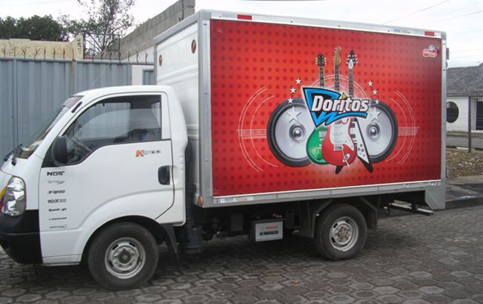 Camión Fritolay - Doritos